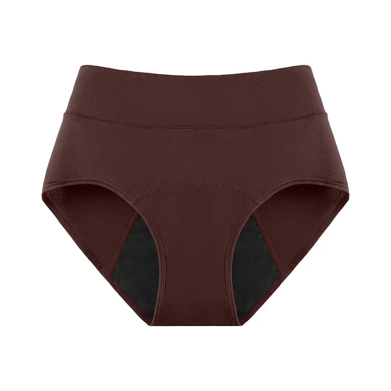 High Waist Menstrual Panties Absorption Maternity Physiological Incontinence Breathable Briefs Waterproof Period Women Underwear