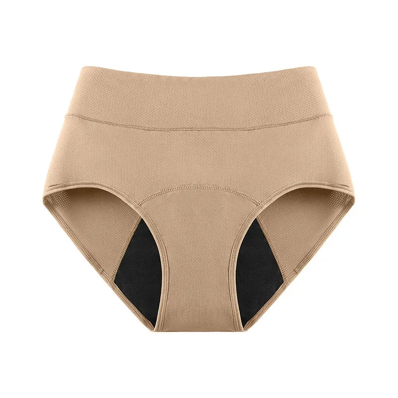 High Waist Menstrual Panties Absorption Maternity Physiological Incontinence Breathable Briefs Waterproof Period Women Underwear