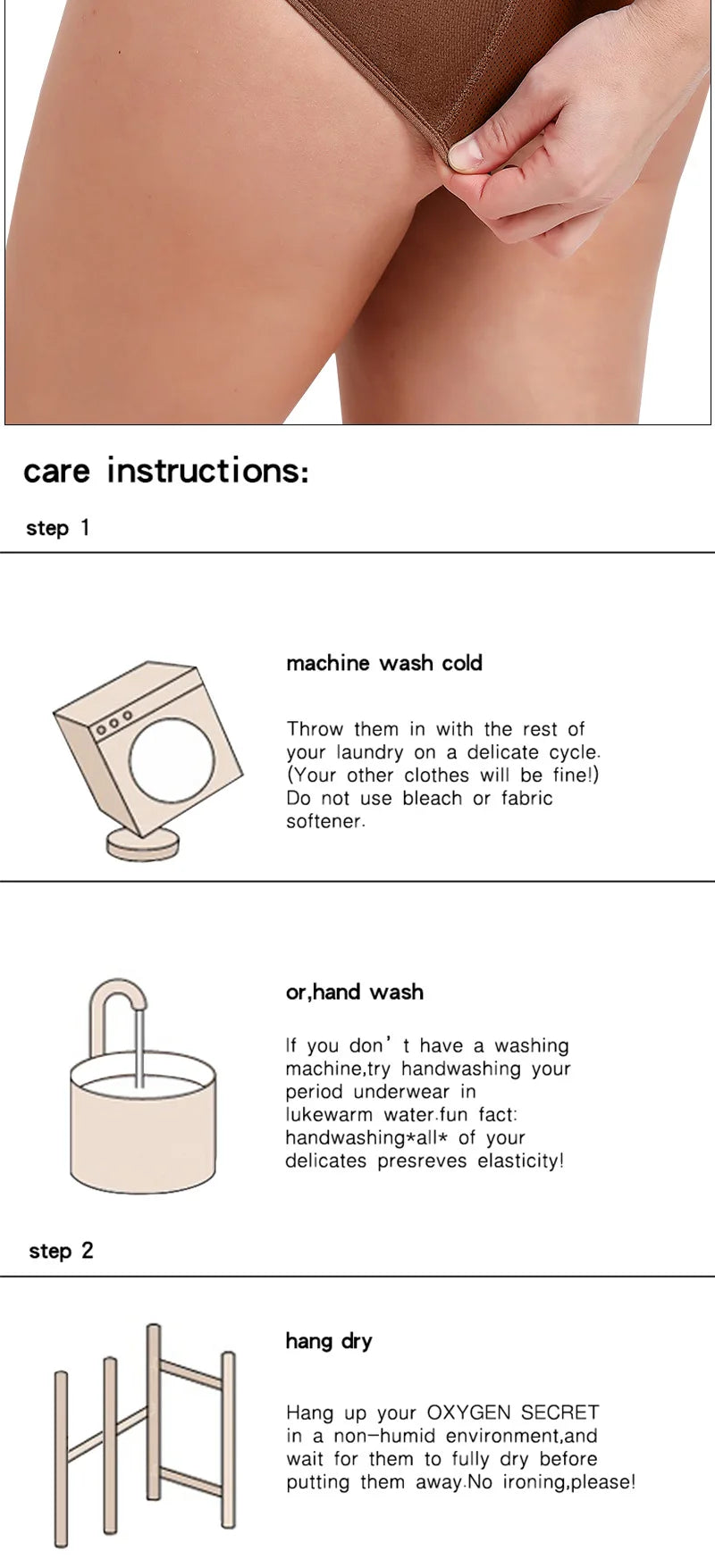 High Waist Menstrual Panties Absorption Maternity Physiological Incontinence Breathable Briefs Waterproof Period Women Underwear