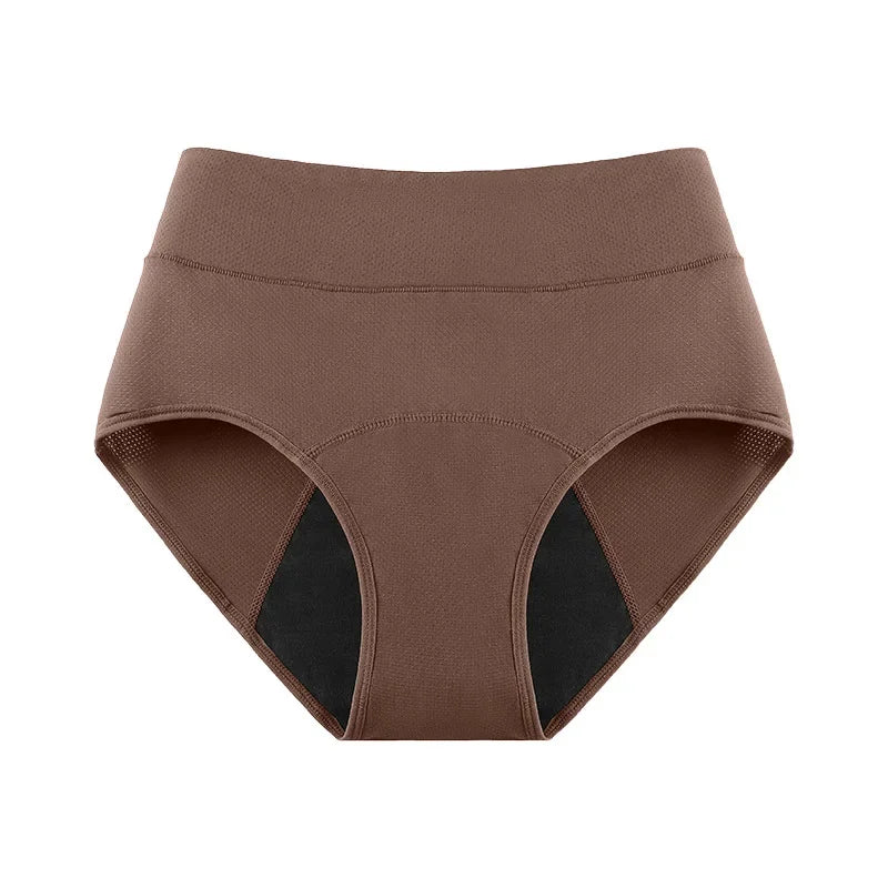 High Waist Menstrual Panties Absorption Maternity Physiological Incontinence Breathable Briefs Waterproof Period Women Underwear